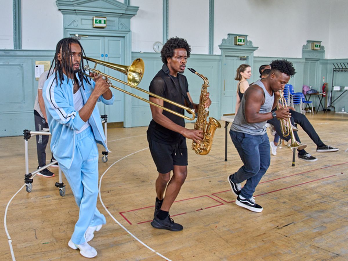 Joey James,Turrell Barrett-Wallace, and Gregory Haney  at 