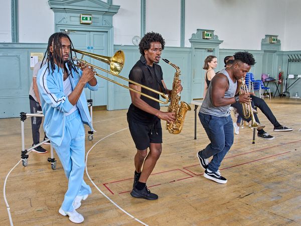 Joey James,Turrell Barrett-Wallace, and Gregory Haney  Photo