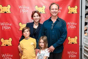 Marilu Henner with her brother Lorin Henner and his children  Photo