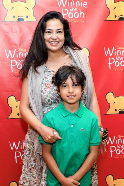 Paula Rosado and her son Marcello Photo