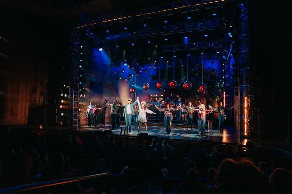 Brian Kelley, Bligh Voth and the cast Photo