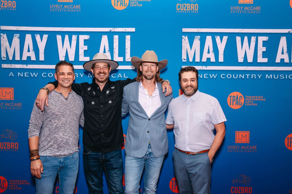 Justin Haliwell, Tyler Hubbard, Brian Kelley, and Michael Barra at 