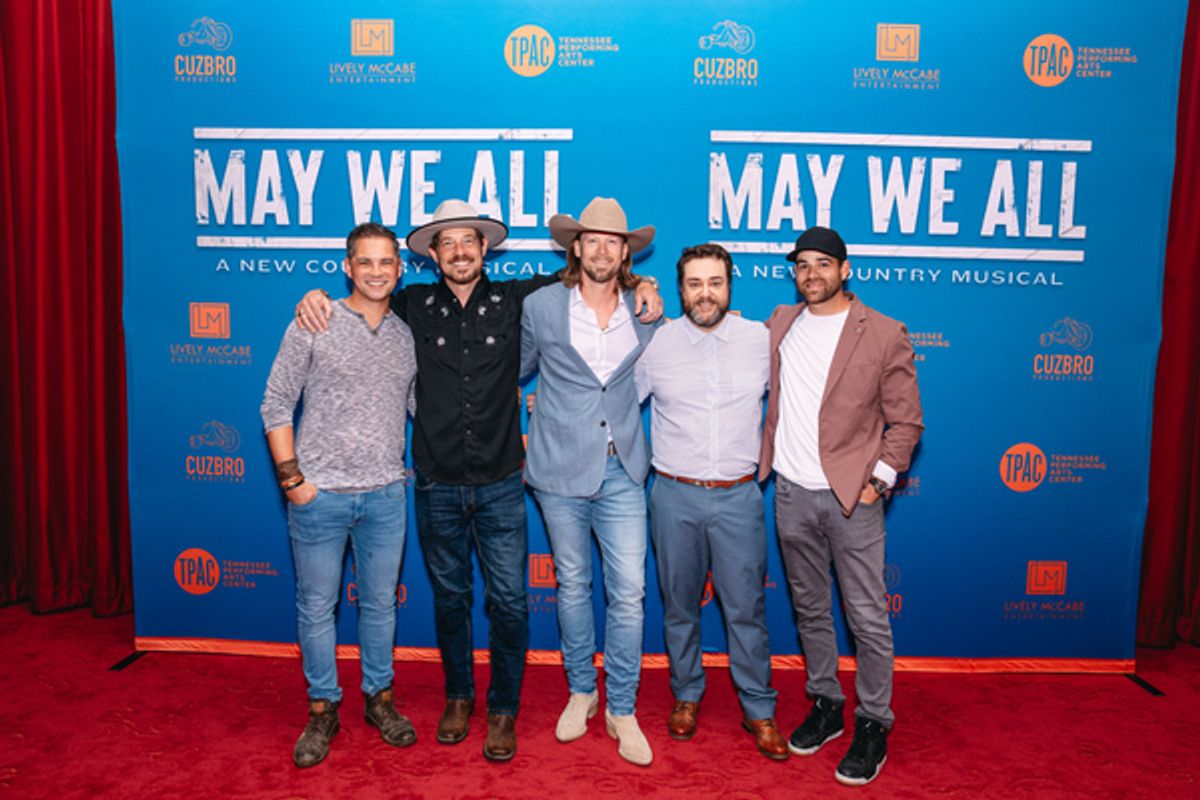 Justin Haliwell, Tyler Hubbard, Brian Kelley, Michael Barra, and Bruce Kalmick at 