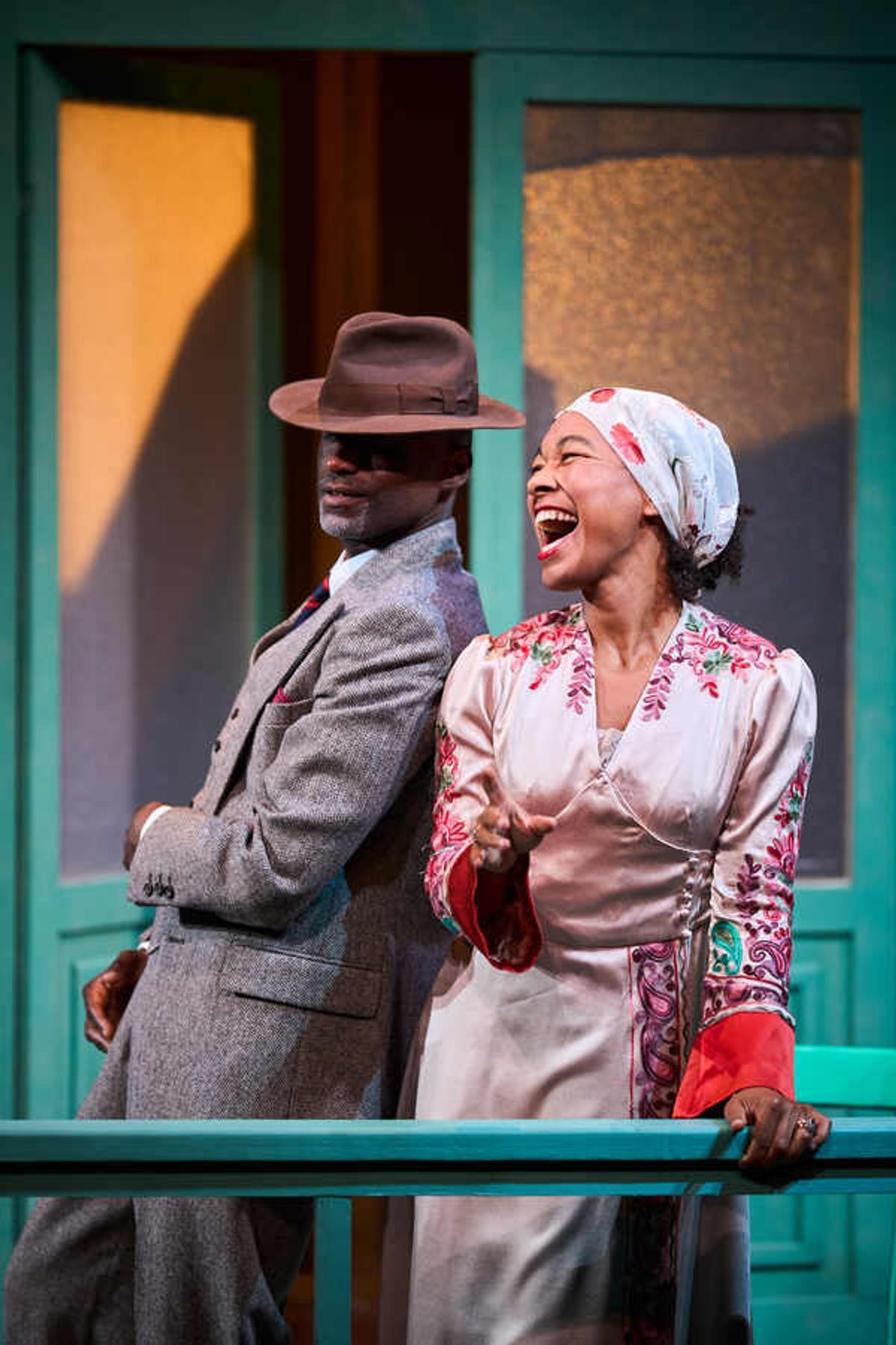 Marc Small, Amelia Donkor at 