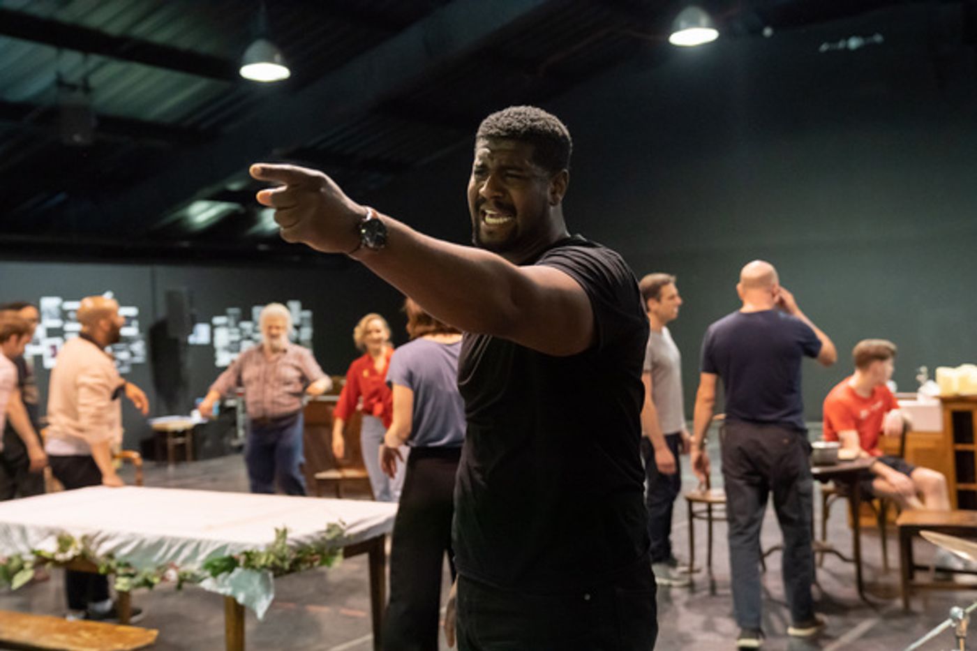 Photos: Inside Rehearsal For the UK Tour of GIRL FROM THE NORTH COUNTRY  Image