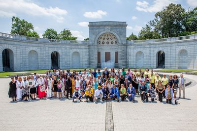 6888 familes, event orgainizers and creators of the six triple eight musical  Photo