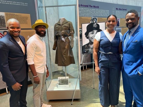 Photos: Blair Underwood & SIX TRIPLE EIGHT Team Celebrate The 6888th Central Postal Battalion Congressional Gold Medals Photos: Blair Underwood & SIX TRIPLE EIGHT Team Celebrate The 6888th Central Postal Battalion Congressional Gold Medals Image