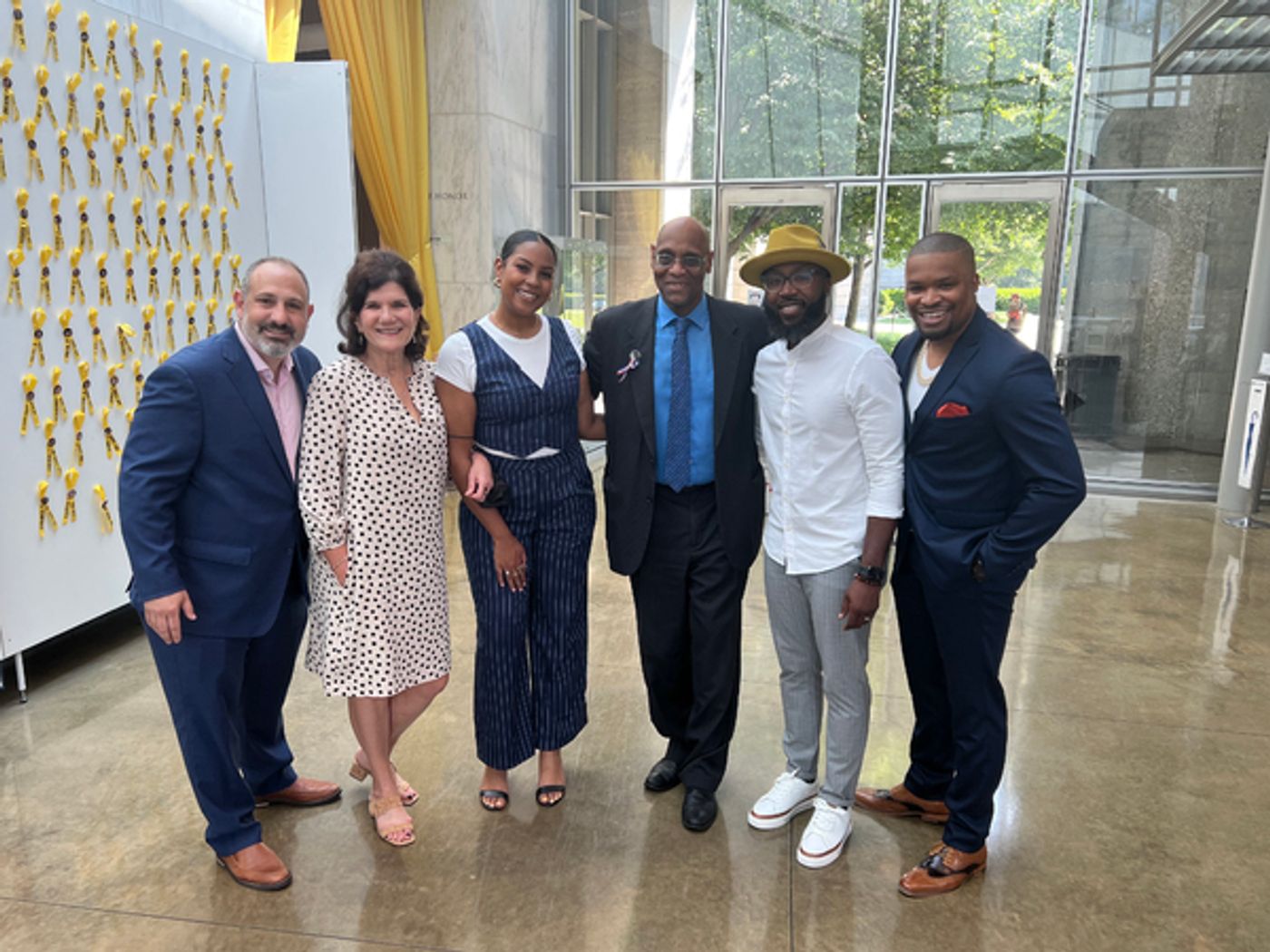 Photos: Blair Underwood & SIX TRIPLE EIGHT Team Celebrate The 6888th Central Postal Battalion Congressional Gold Medals  Image