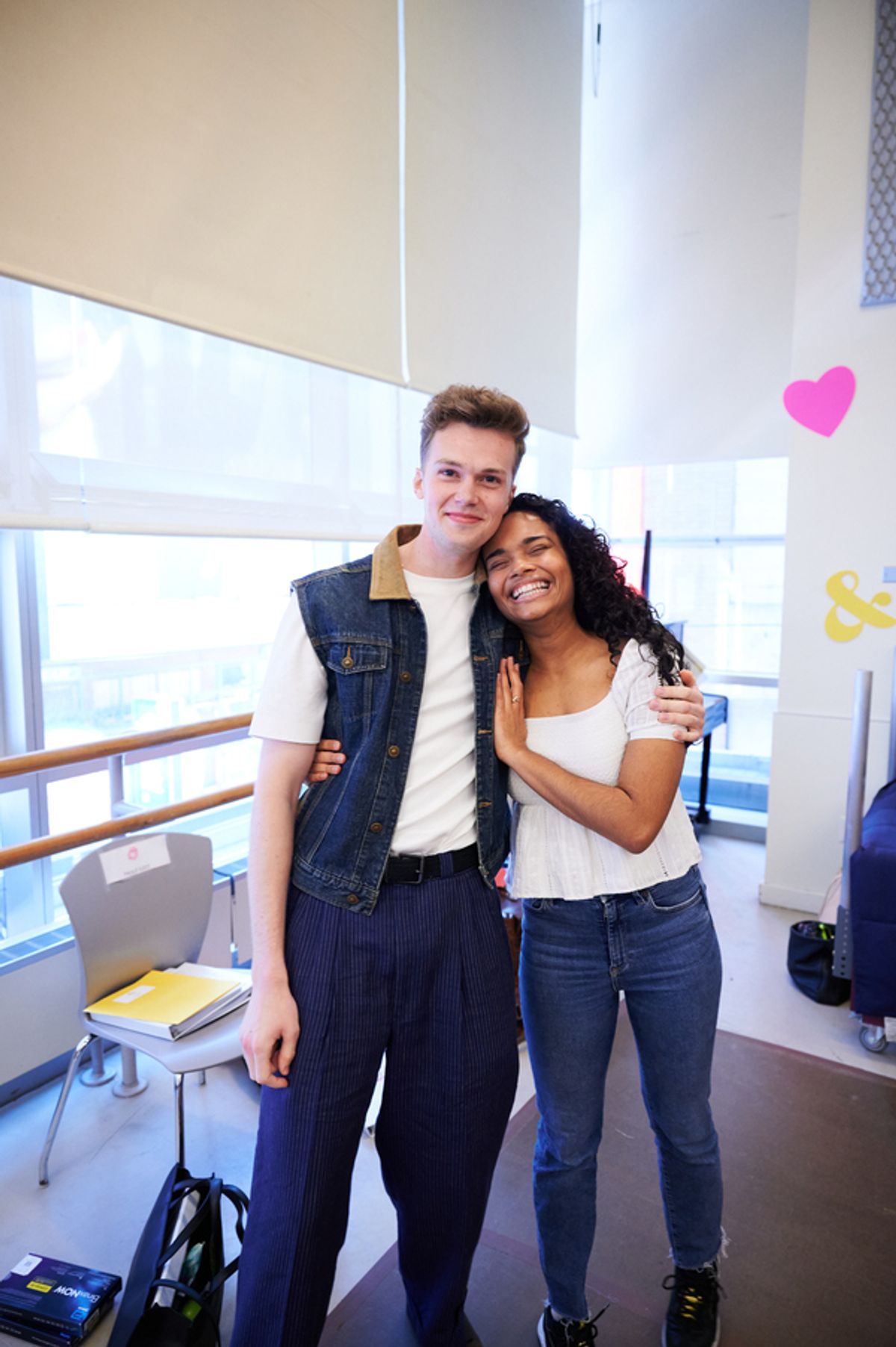 Ben Jackson Walker and Lorna Courtney  at 