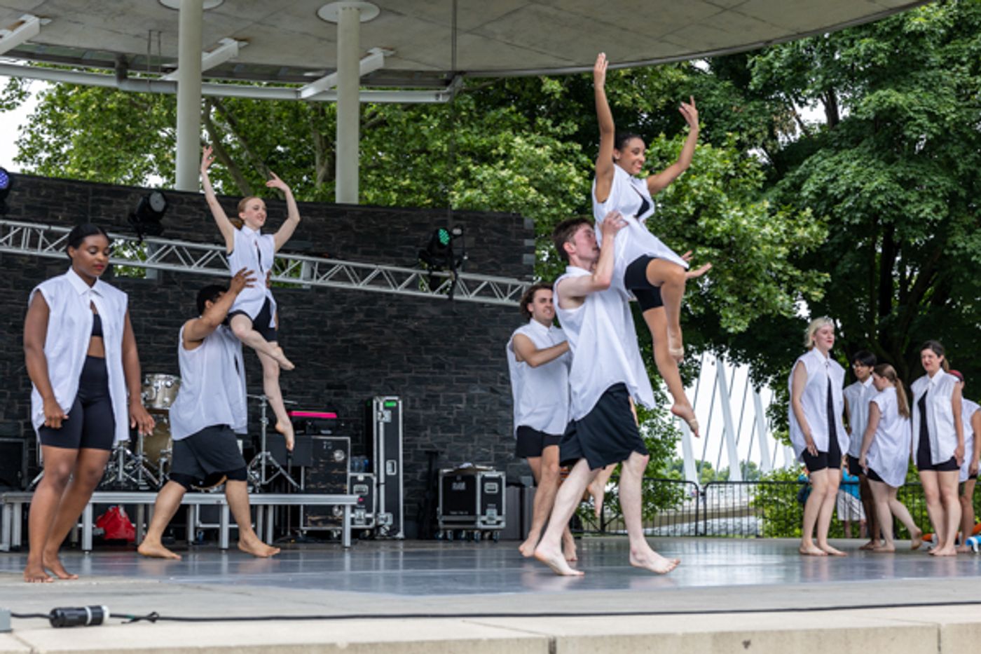 Photos: Inside New Vision Dance Co.'s PERFORMANCE AT THE COLUMBUS ARTS FEST  Image