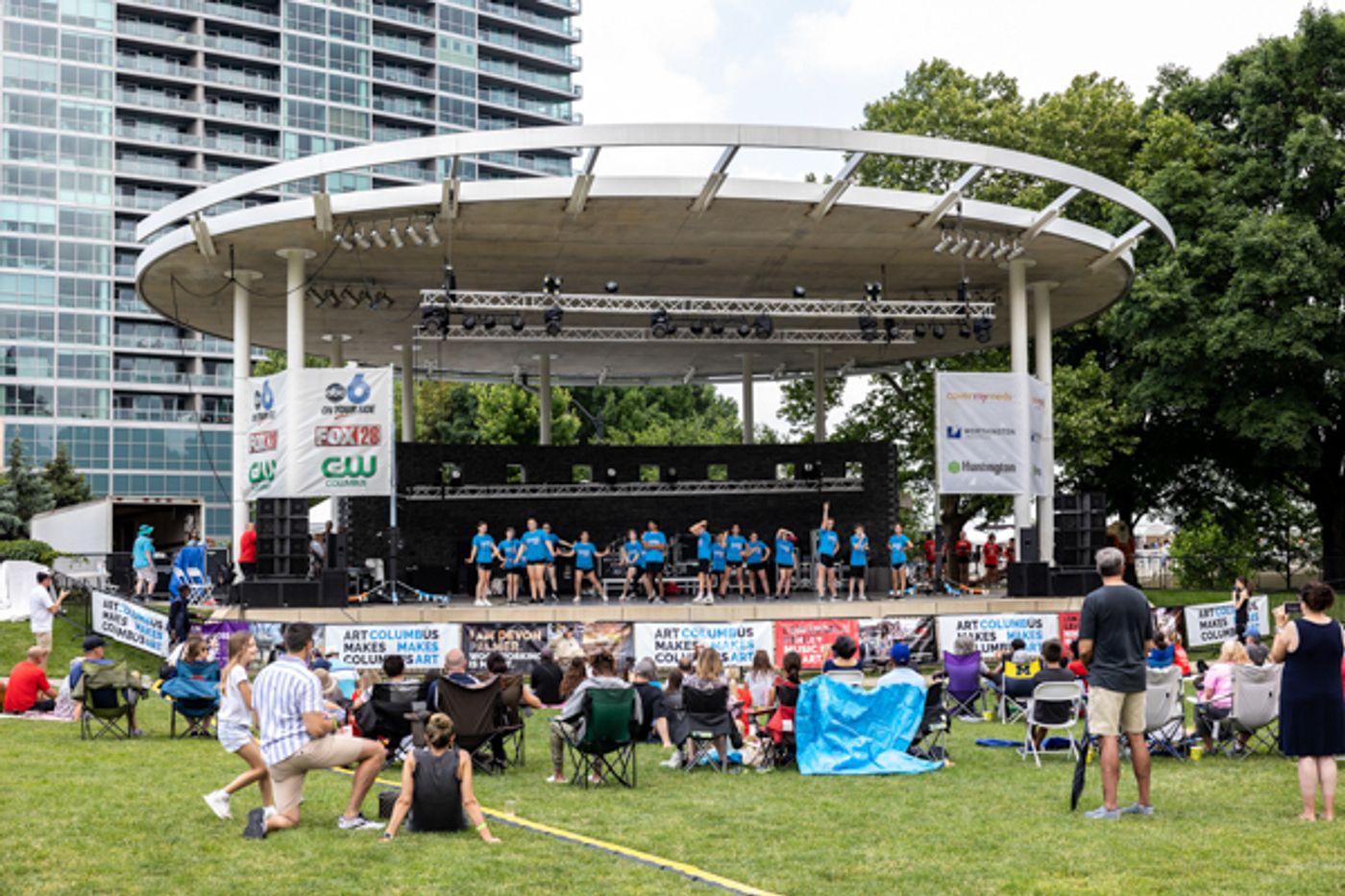 Photos: Inside New Albany Middle School's PERFORMANCE AT THE COLUMBUS ARTS FEST  Image