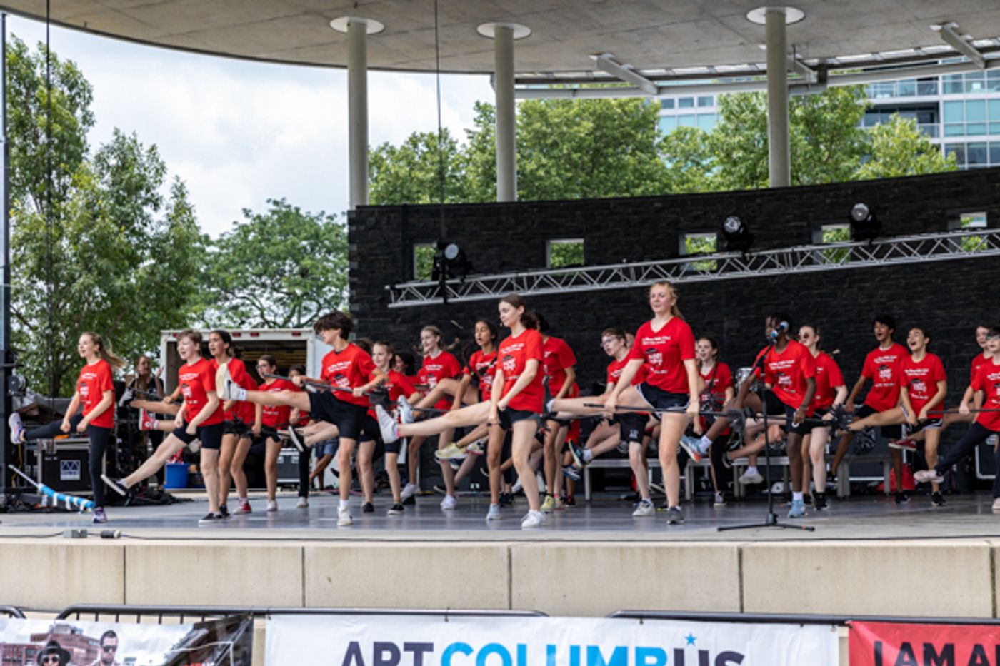 Photos: Inside New Albany Middle School's PERFORMANCE AT THE COLUMBUS ARTS FEST  Image