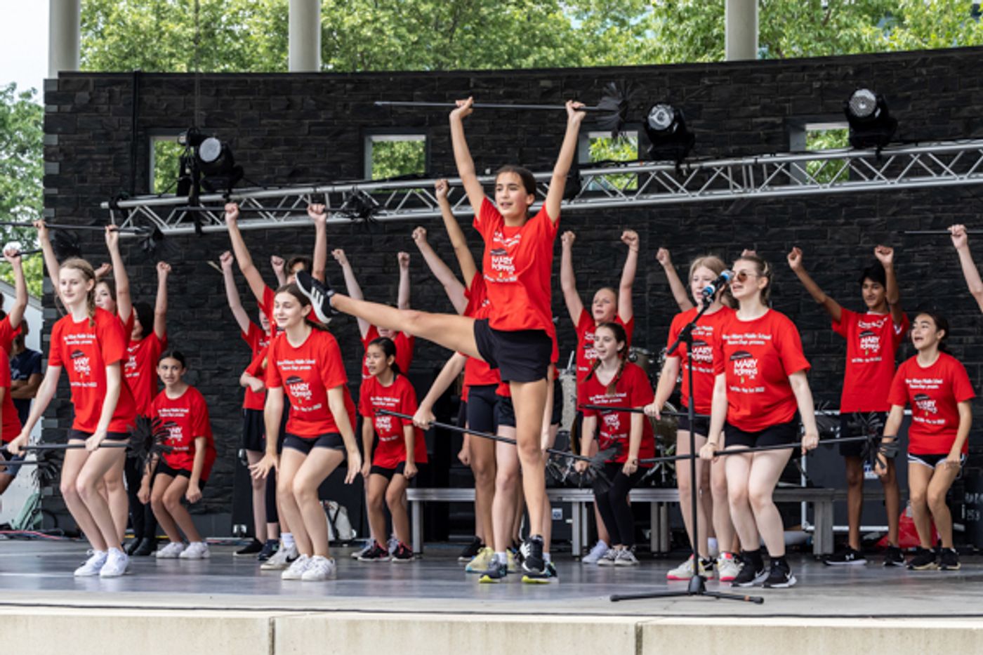 Photos: Inside New Albany Middle School's PERFORMANCE AT THE COLUMBUS ARTS FEST  Image