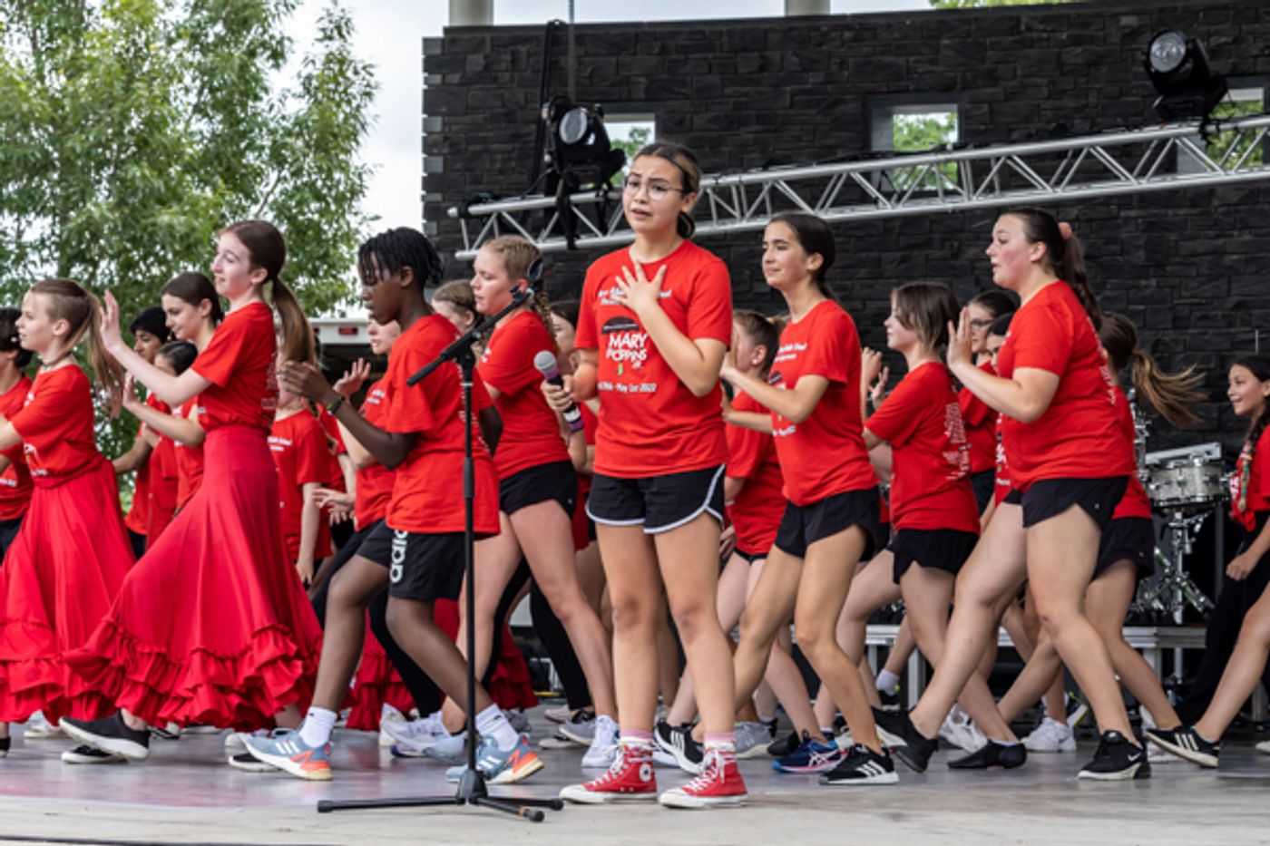 Photos: Inside New Albany Middle School's PERFORMANCE AT THE COLUMBUS ARTS FEST  Image