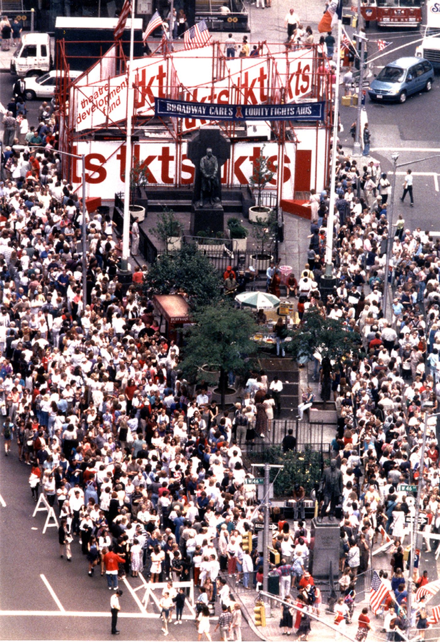 Photos: TKTS Times Square Turns 49 - See the Iconic Ticket Booth Through the Years Photos: TKTS Times Square Turns 49 - See the Iconic Ticket Booth Through the Years Image