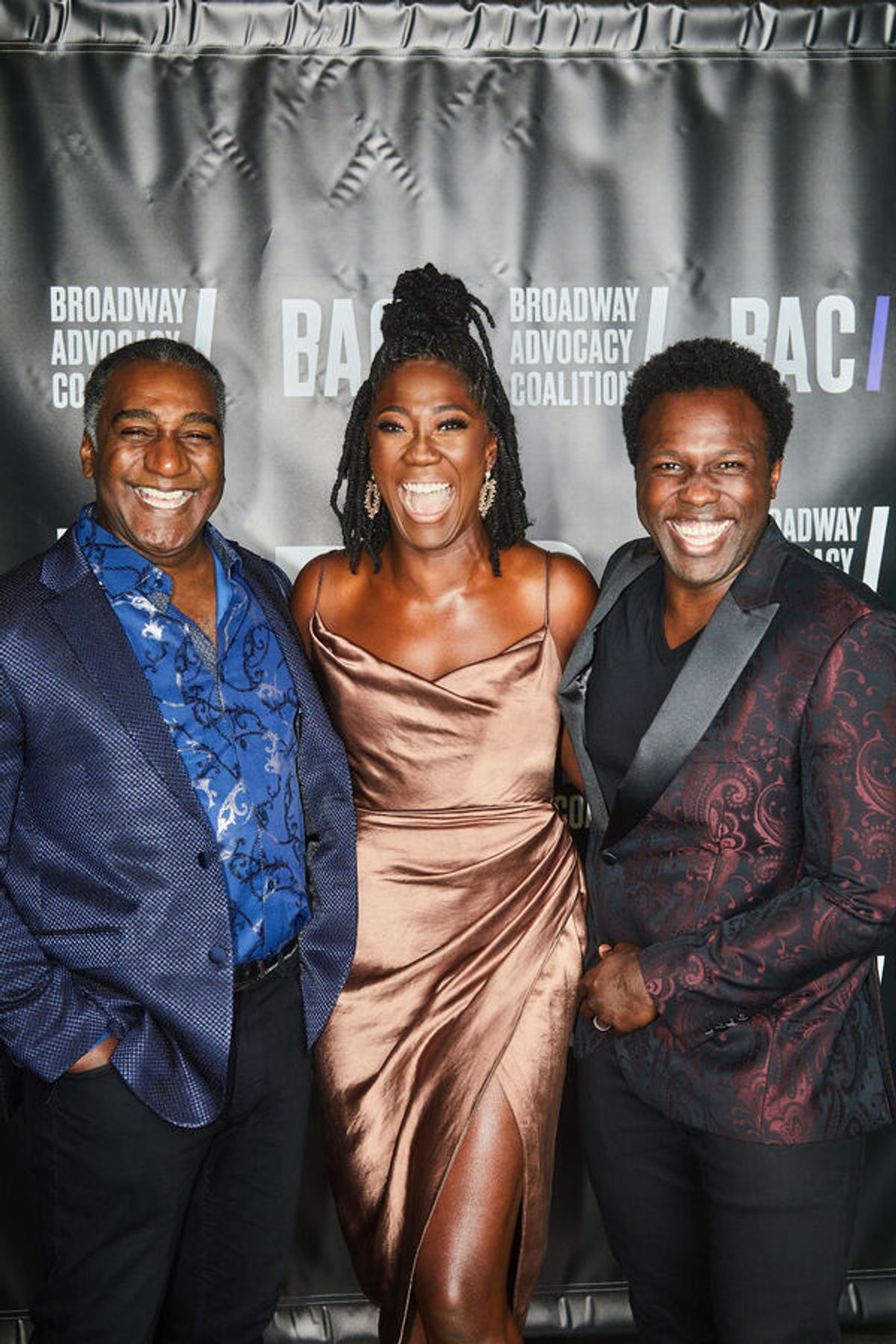 Norm Lewis, Amber Iman, Joshua Henry  at 