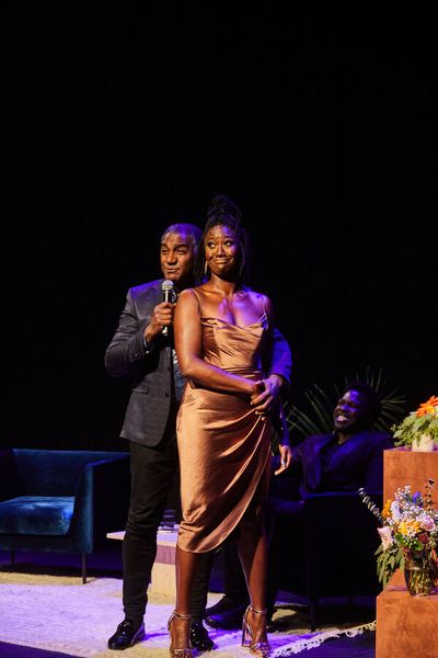 Norm Lewis, Amber Iman Photo