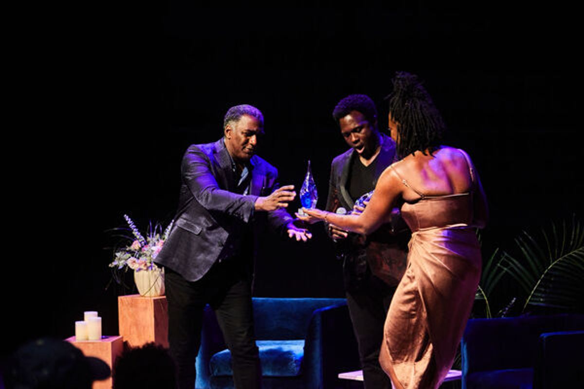 Norm Lewis, Joshua Henry, Amber Iman  at 