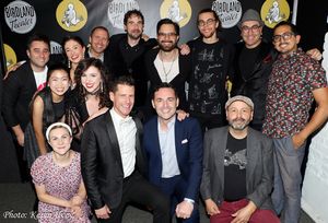 Back - Matt Baker, Mary Donnelly, Jonathan Arons, Geoff Burke, Balint Varga, James Cronin, Ben Golder Novick, Victor Murillo Middle - Alicia Niwa, Mia Gentile Front - Eloise Kropp, Luke Hawkins, Max @ BroadwayWorld Back - Matt Baker, Mary Donnelly, Jonathan Arons, Geoff Burke, Balint Varga, James Cr Photo