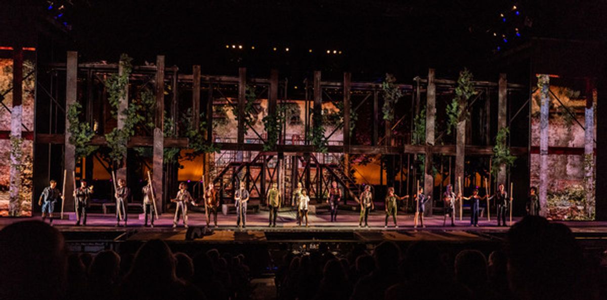 The company at Exclusive: First Look at Shereen Pimentel, Robert Petkoff & More in The Muny's CAMELOT