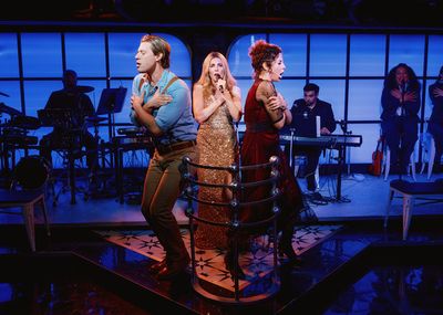 Constantine Rousouli, Marla Mindelle & Alex Ellis in Titanique Photo