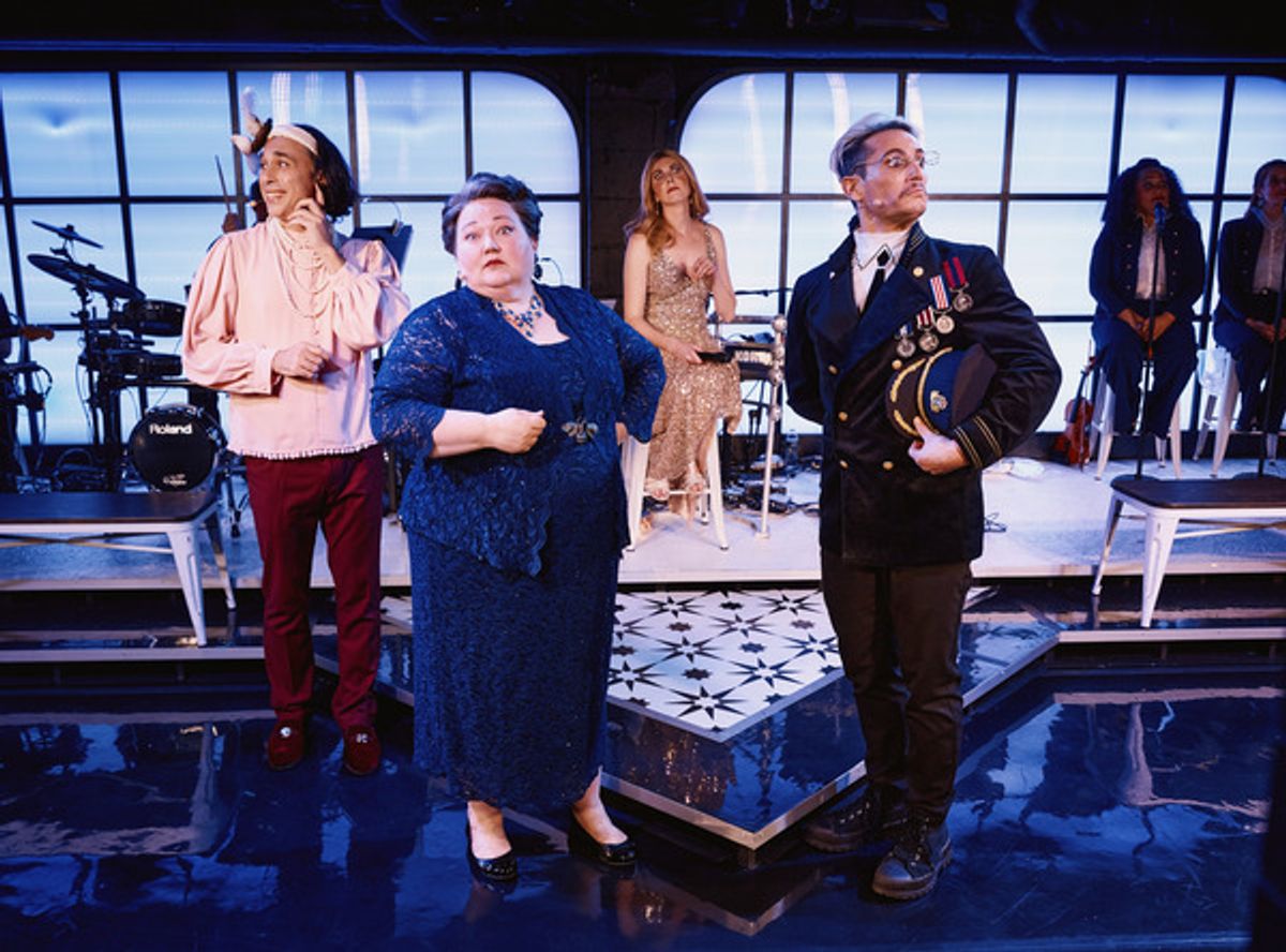 Ryan Duncan, Kathy Deitch, Marla Mindelle, & John Riddle in Titanique at 