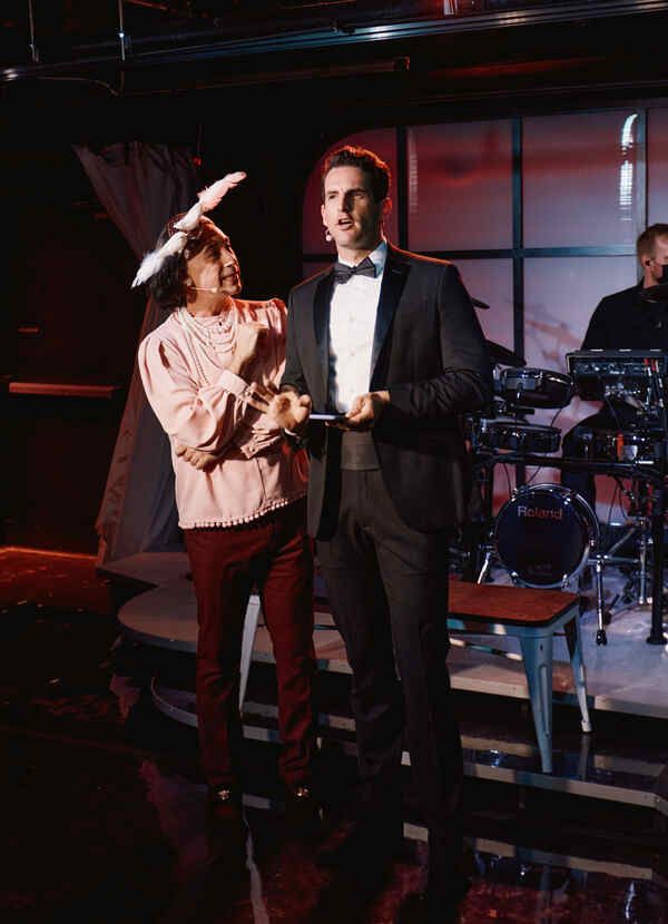 Ryan Duncan and John Riddle In Titanique Photo