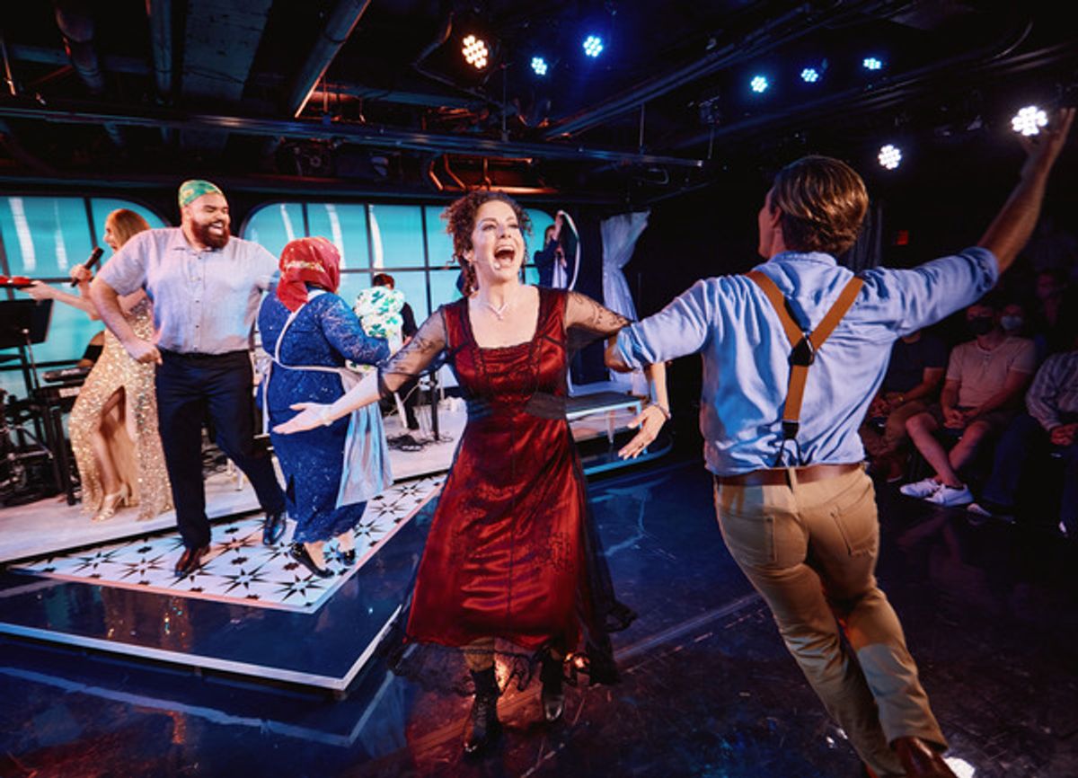 The Cast of Titanique at Photos: Catch Never Before Seen Images of Frankie Grande and Marla Mindelle In TITANIQUE