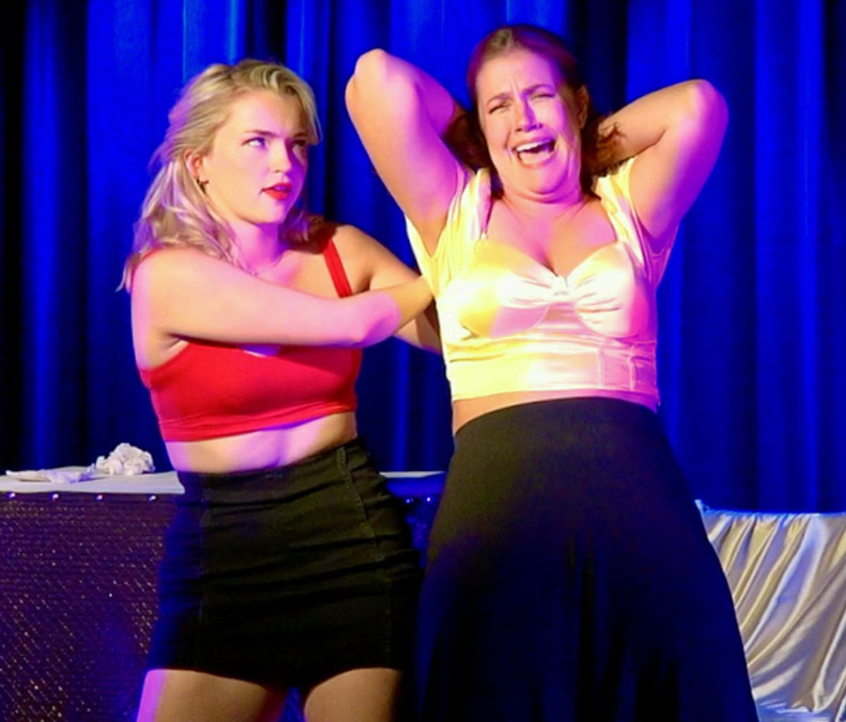 Megan Styrna & Hannah Coffman at Photos: TRUE CONFESSIONS OF THE STRAIGHT MAN Opens at The Laurie Beechman Theatre