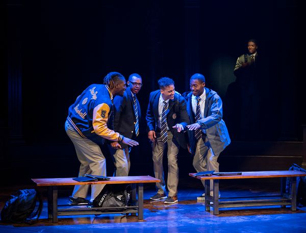Sheldon D. Brown, Richard David, Tyler Hardwick, Samuel B. Jackson and Gilbert Domall Photo