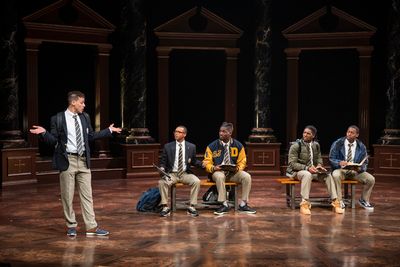 Tyler Hardwick, Richard David, Sheldon D. Brown, Gilbert Domally and Samuel B. Jackso Photo