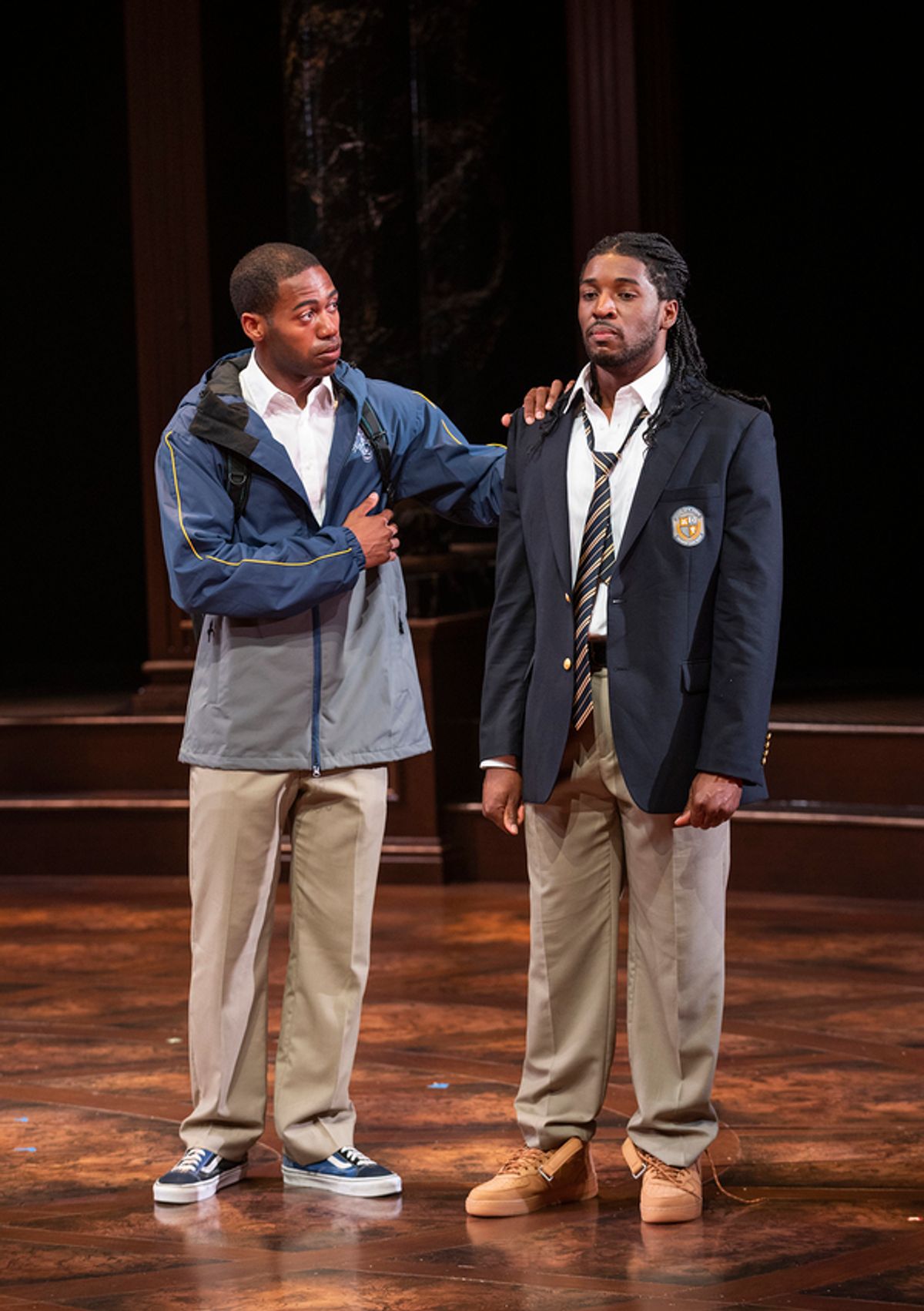 Samuel B. Jackson and Gilbert Domally  at 