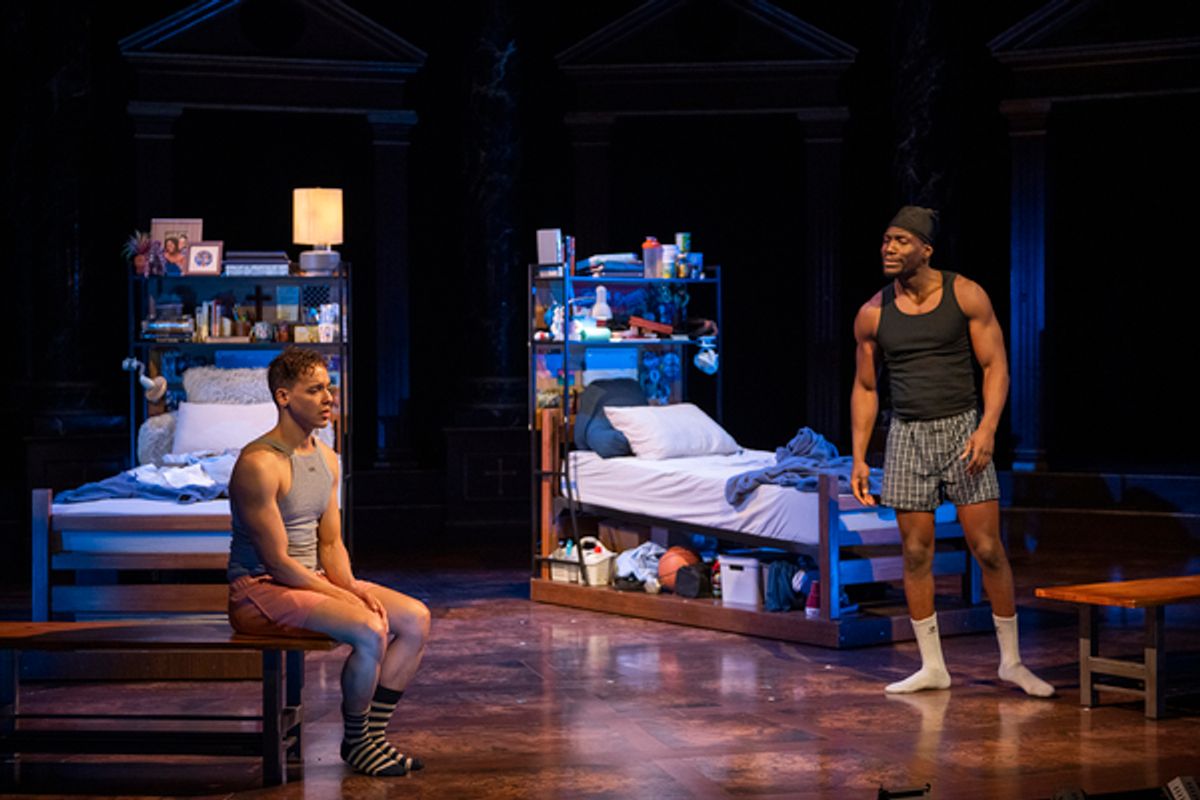 Tyler Hardwick and Sheldon D. Brown  at 