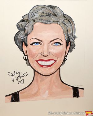 Julie White's caricature  Photo