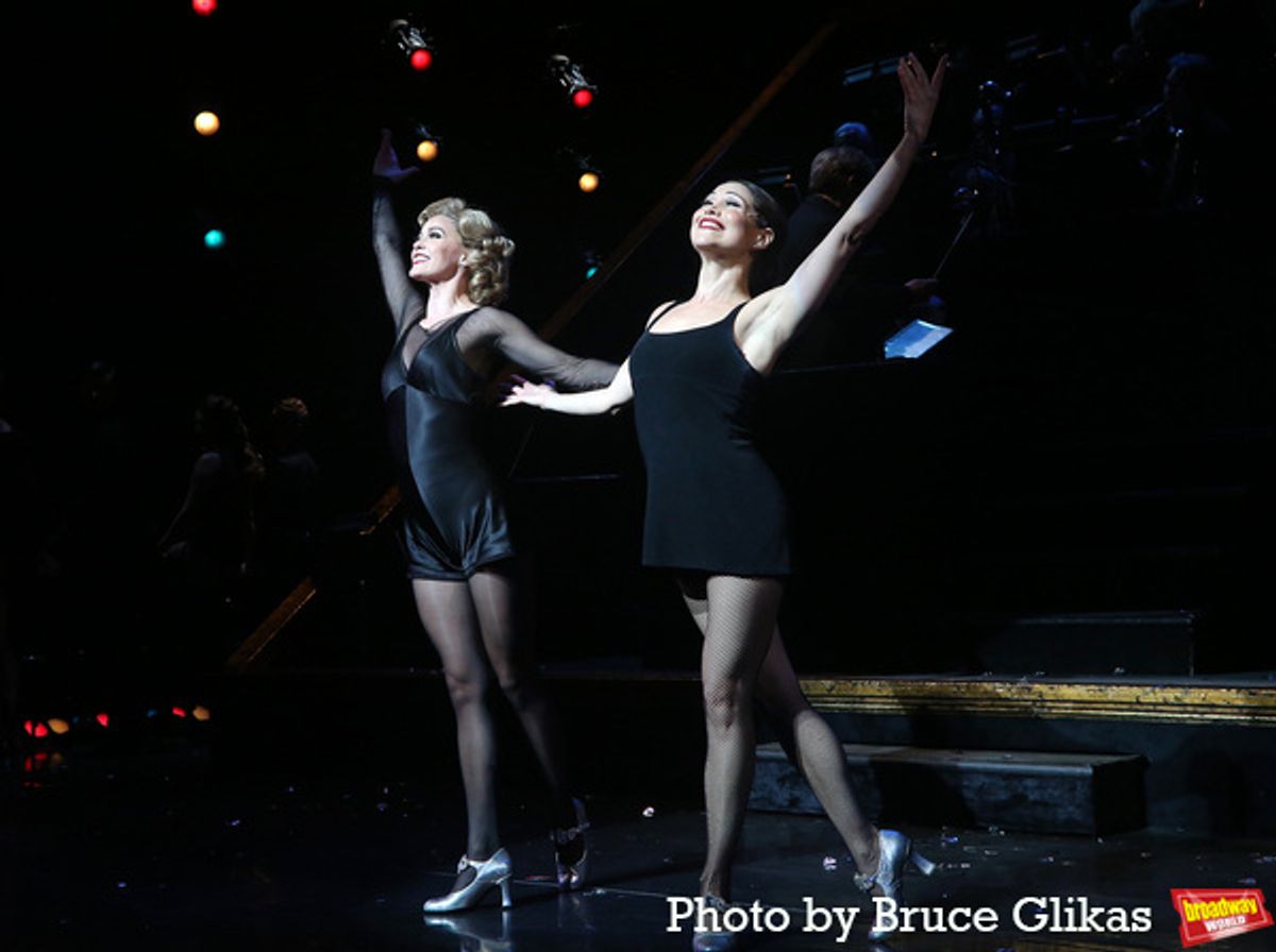 Emma Pittman and Bianca Marroquín at Photos: CHICAGO Celebrates 10,000 Performances on Broadway