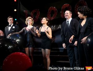 Ryan Silverman, Emma Pittman, Bianca Marroquín, Evan Harrington and Celina Nightengale @ BroadwayWorld Ryan Silverman, Emma Pittman, Bianca Marroquín, Evan Harrington and Celina Nighteng Photo