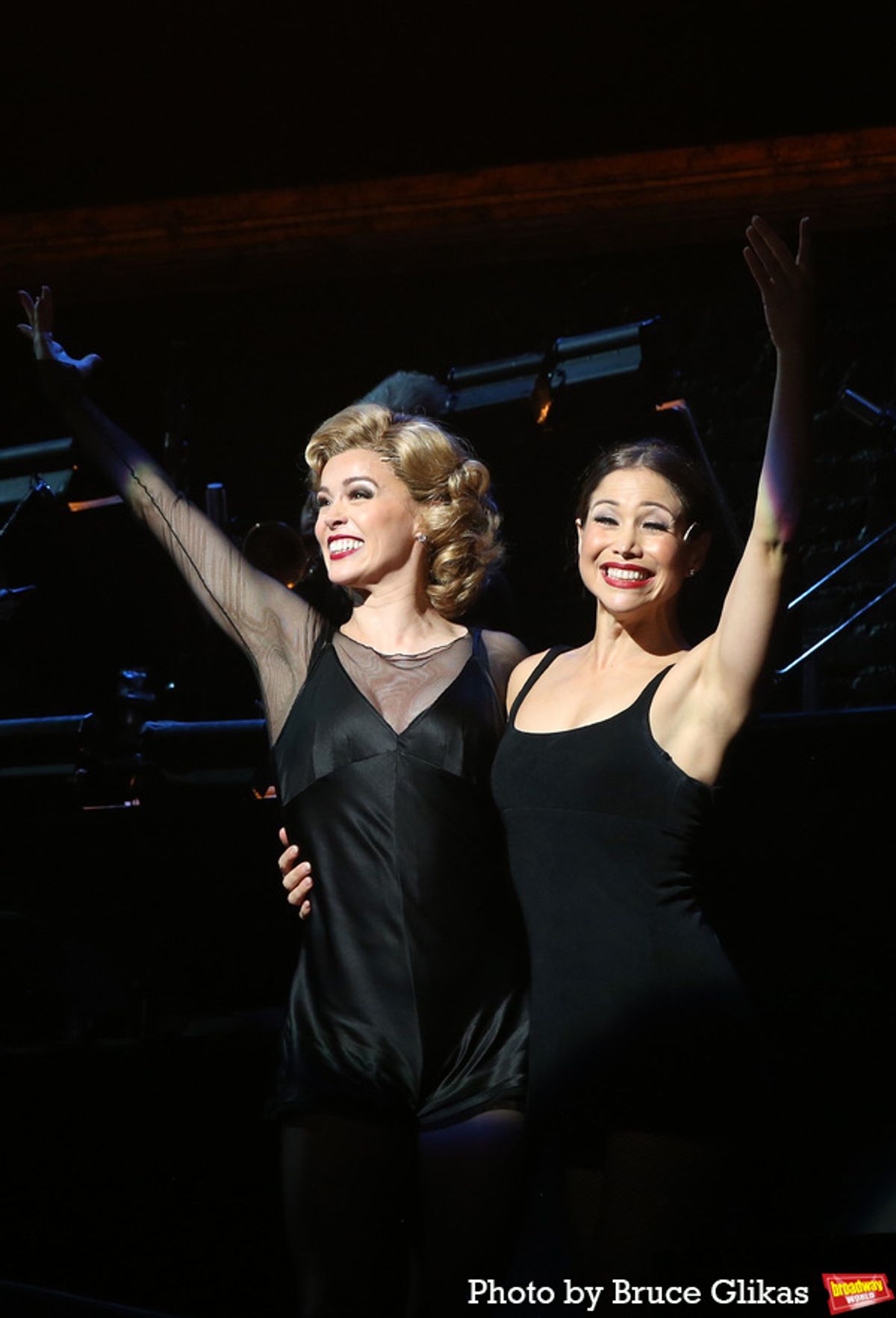 Emma Pittman and Bianca Marroquín at Photos: CHICAGO Celebrates 10,000 Performances on Broadway