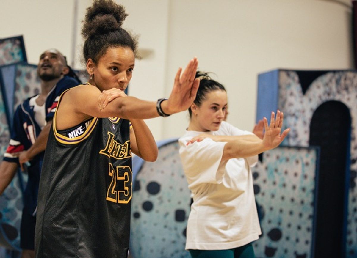 Courtney George and Jade Davies at 