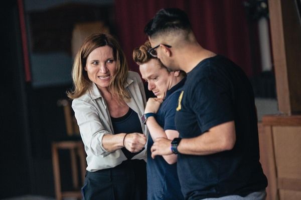 Kate Fleetwood, Jonny Weldon, George Bukhari Photo