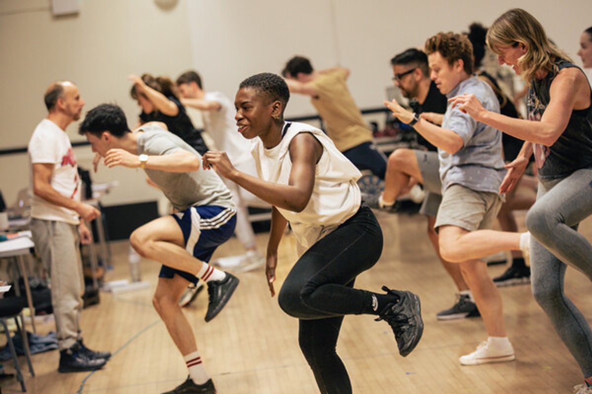 Company at Photos: Inside Rehearsal For 101 DALMATIANS at Regent's Park Open Air Theatre