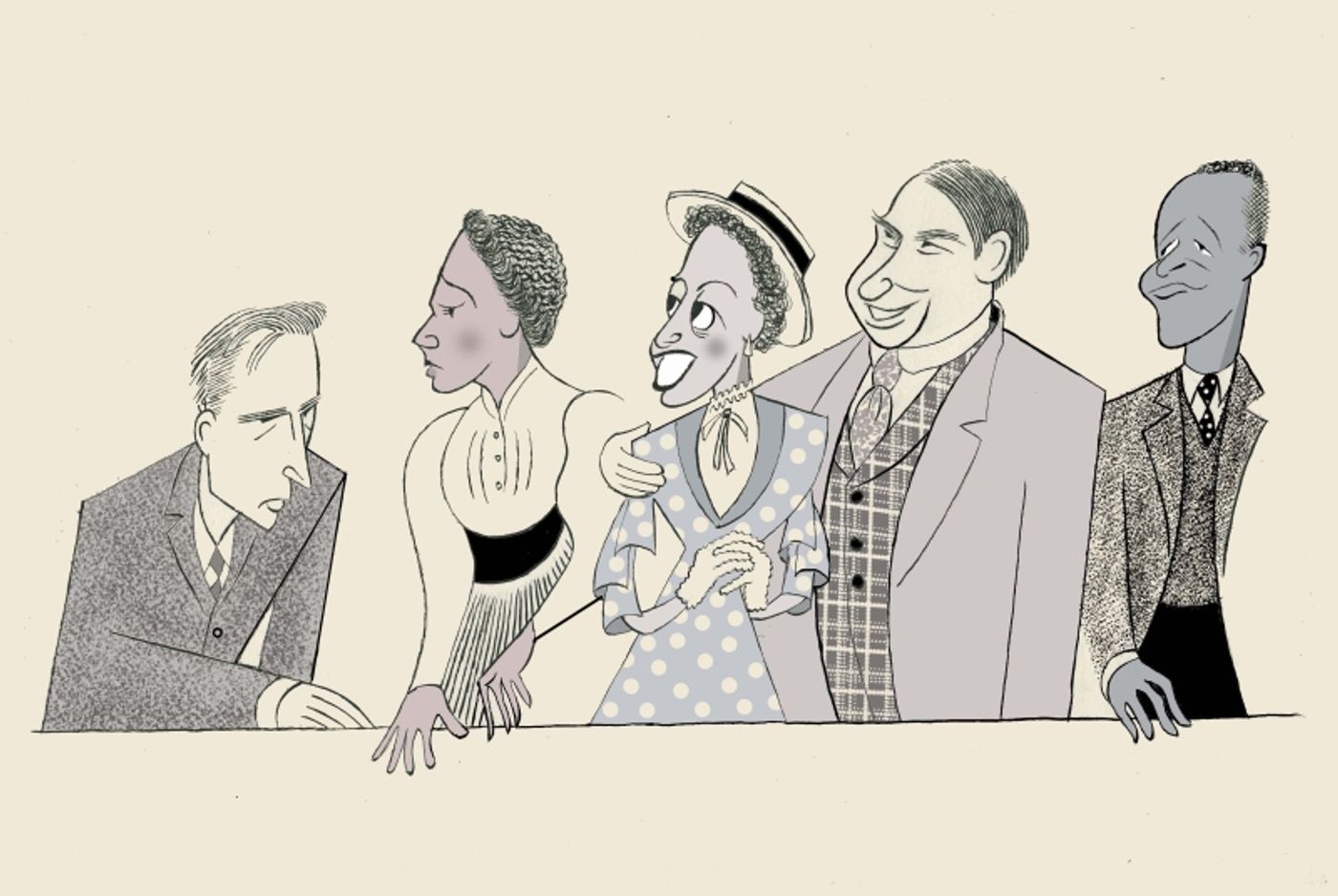 Ken Fallin Draws the Stage - CHAINS  Image