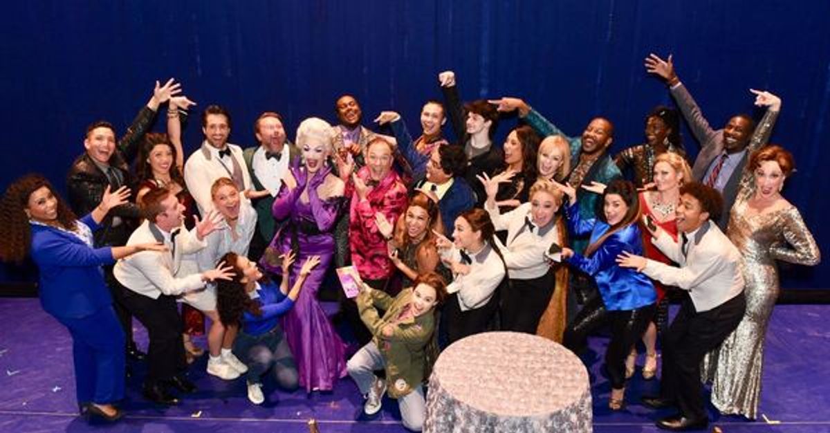 Full Company with Lady Camden at 