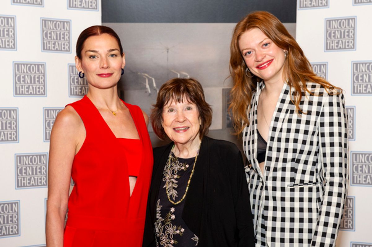 Heather Burns, Marylouise Burke, Colby Minife at 