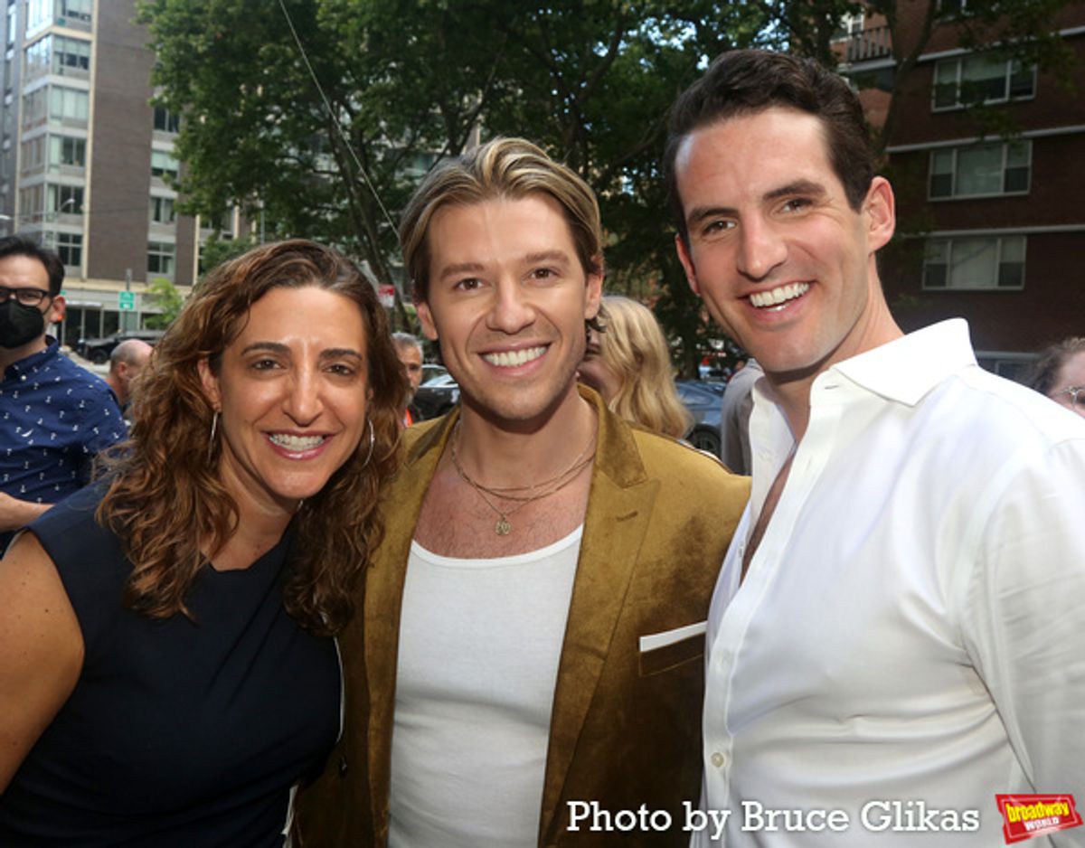 Eva Price, Constantine Rousouli and John Riddle at 