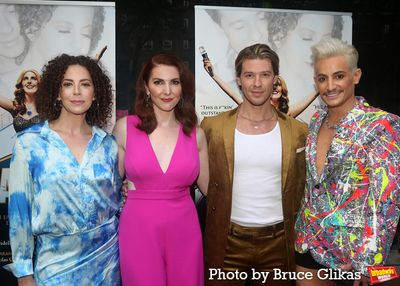 Alex Ellis, Marla Mindelle and Constantine Rousouli and Frankie Grande Photo