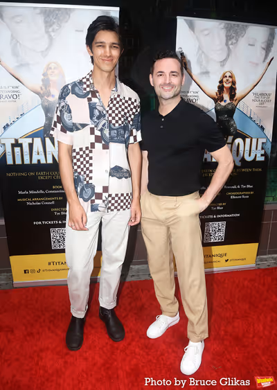 Charlie Ward and Max von Essen Photo