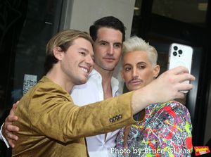Constantine Rousouli, John Riddle and Frankie Grande Photo