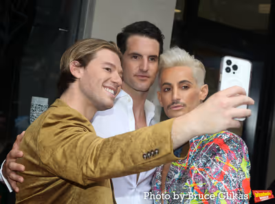 Constantine Rousouli, John Riddle and Frankie Grande Photo