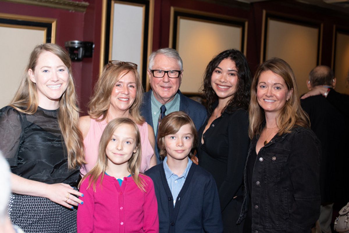 Harvey Evans family at 