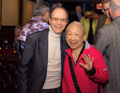 James Dybas, Lori Tan Chinn Photo